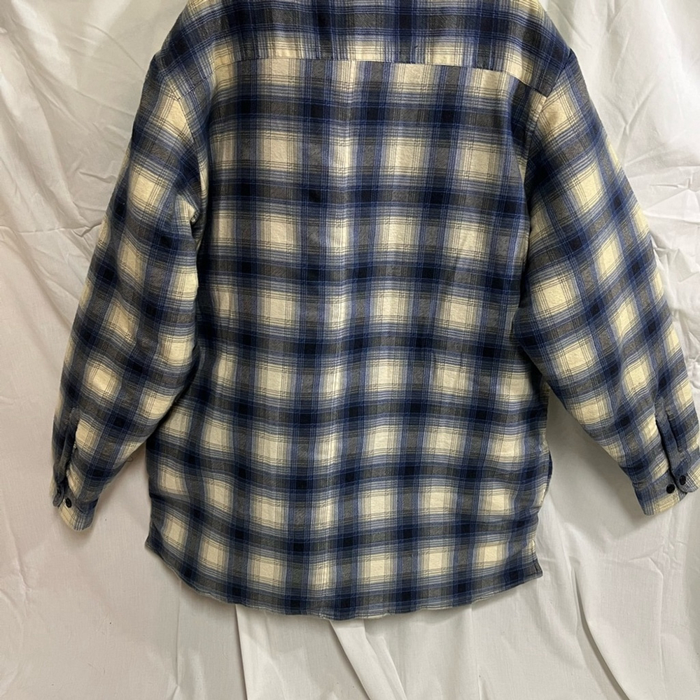 Woodland Lined Button-up Flannel-Big and Tall - Picture 2 of 10